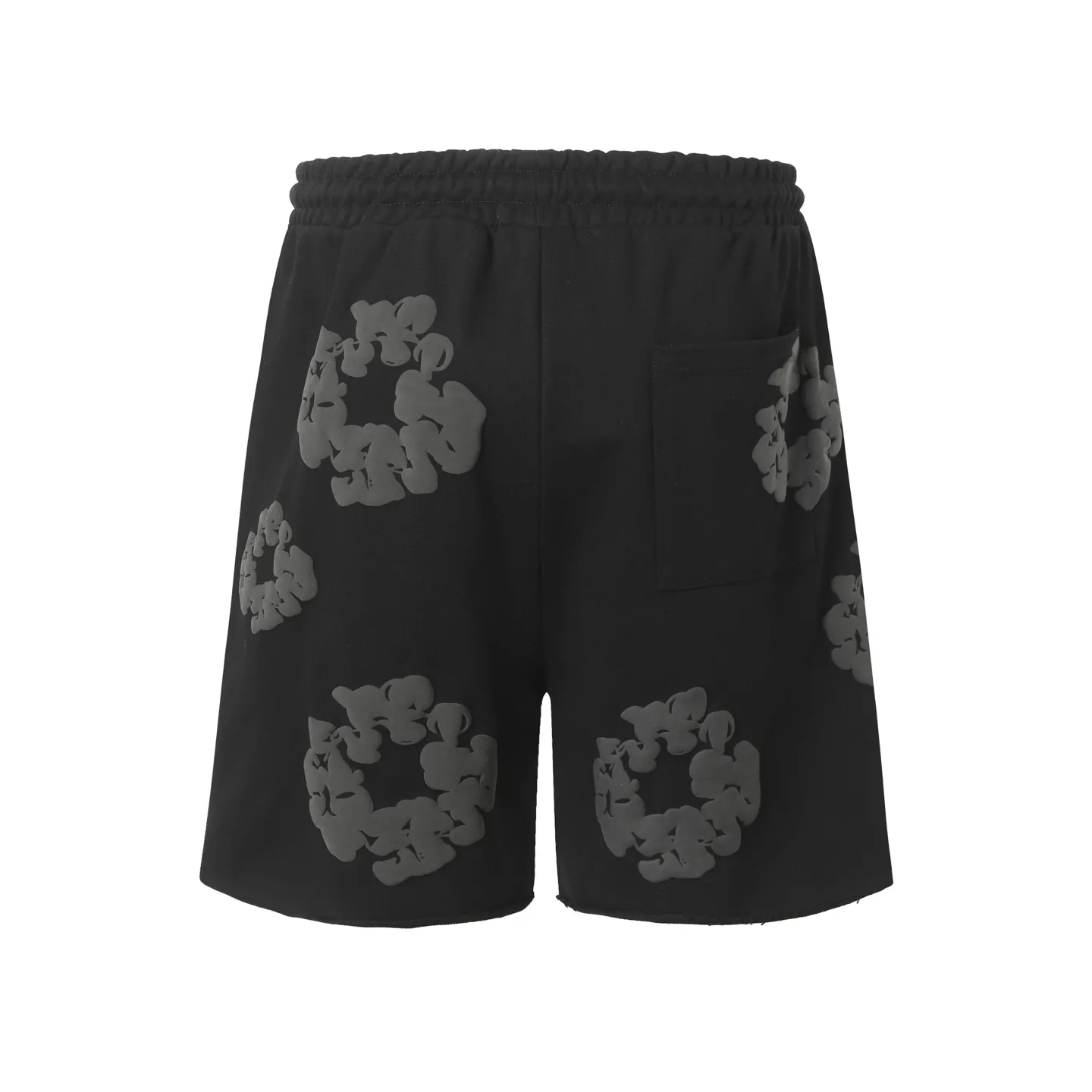 DENIM TEARS kapok new shorts Style number: 237P150 Color: black and gray Size: S M L XL
